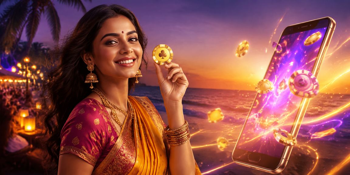Mobile casino app by the beach in Goa