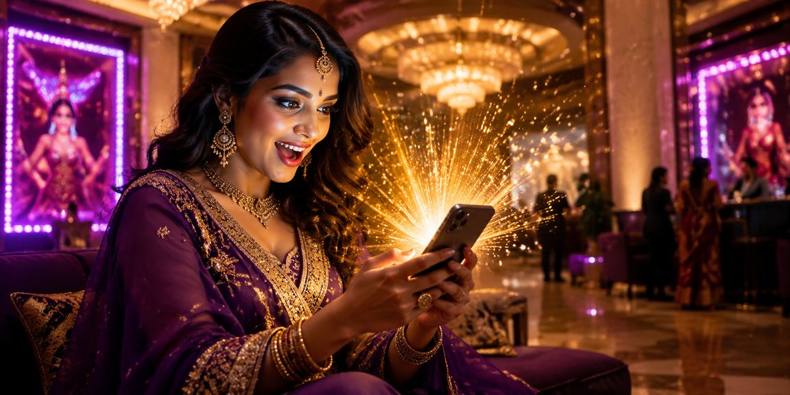 Luxurious mobile casino experience in India